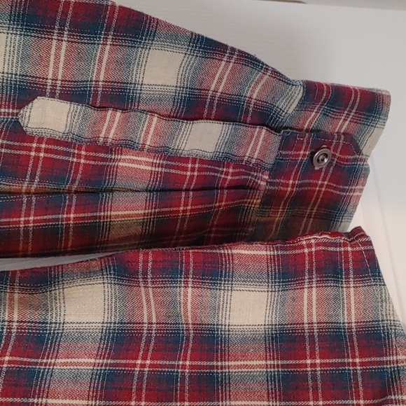 Wrangler Men's Medium Long Sleeve Flannel Button Down Like New - Picture 7 of 8